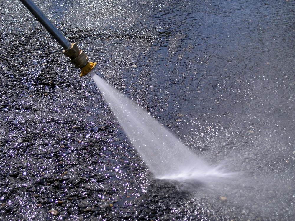 Street Sweeping services in the San Jose, California region - Photo of Pressure Washing