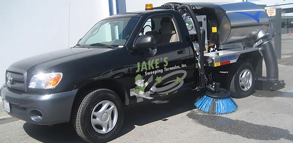 Street Sweeping services in the San Jose, California region - Photo of Truck