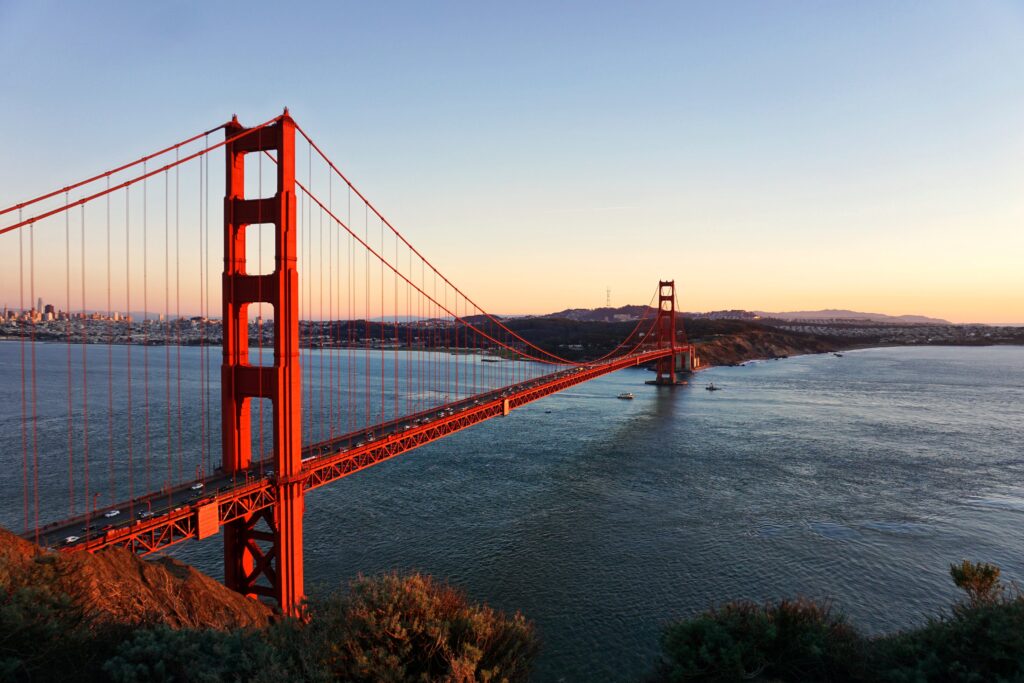 Street Sweeping services in the San Jose, California region - Photo of Golden Gate Bridge