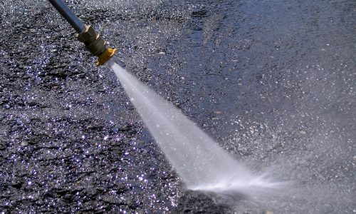 Street Sweeping services in the San Jose, California region - Photo of Pressure Washing